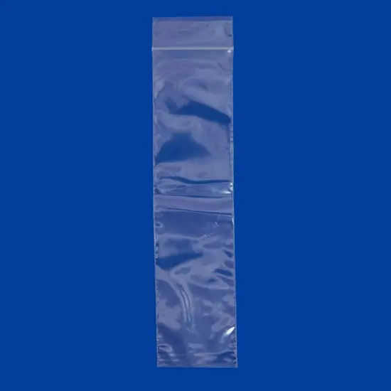 Clear Plastic Reclosable Zipper Bags 2x8 (Package of 100) {1}