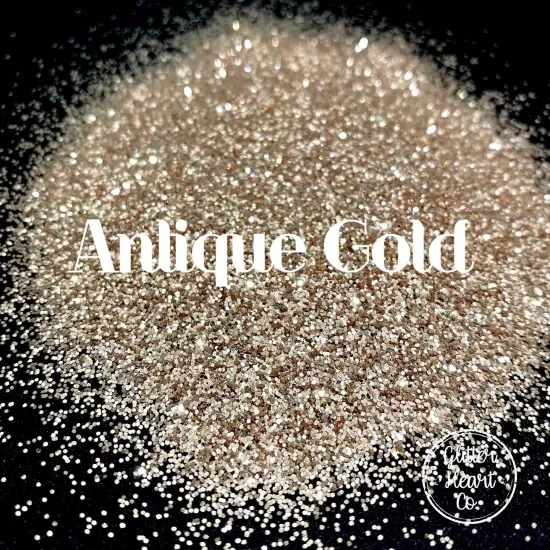 Polyester Glitter - Antique Gold by Glitter Heart Co.&trade; {2}