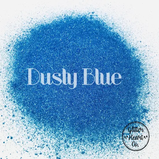 Dusty Blue Powder by Glitter Heart Co.&trade; {2}