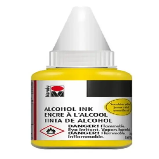 Marabu Sunshine Yellow Alcohol Ink {1}