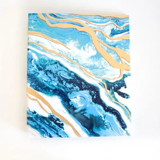 bloom daily planners 1" Ring Binder, 10" x 11.5", Geode {4}