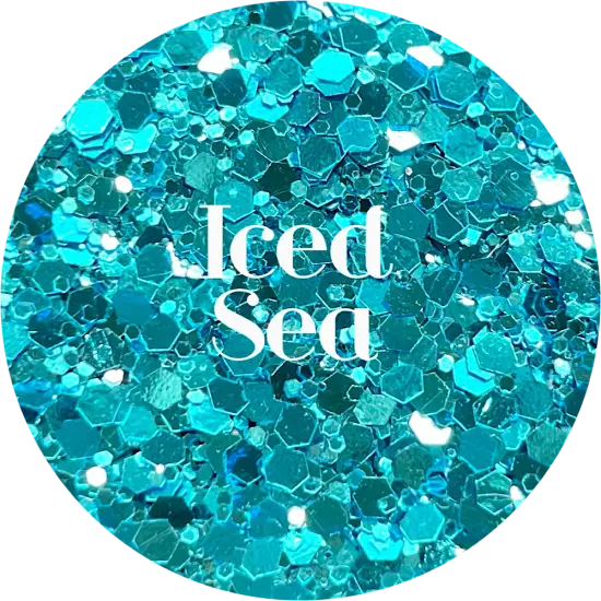 Polyester Glitter - Iced Sea by Glitter Heart Co.&trade; {1}