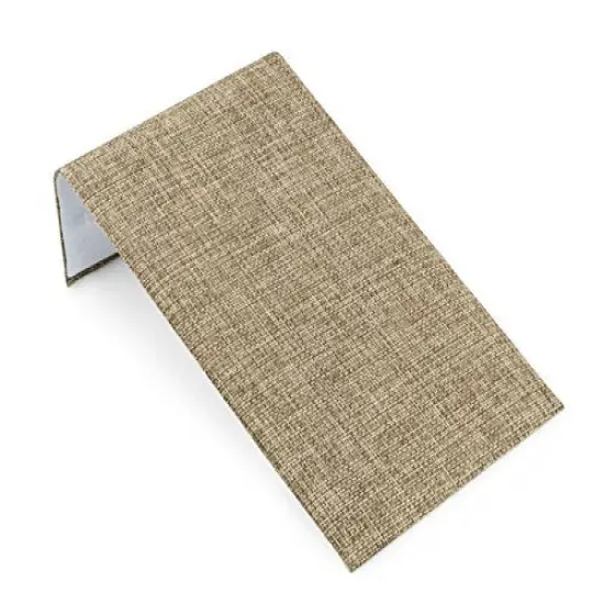 Jewelry Display Bracelet Ramp Burlap 4-3/4" Wide {1}