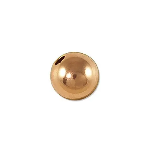 Round Bead 4mm Rose Gold Filled {1}