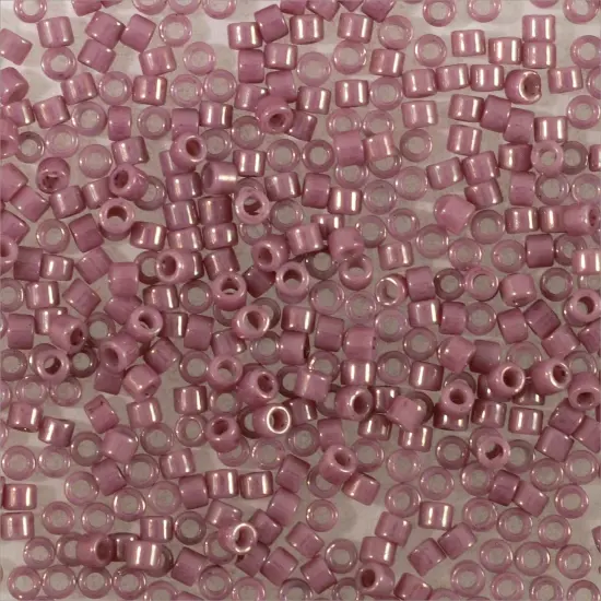 Miyuki Delica Seed Bead 11/0 Lilac Glazed Luster Opaque {3}