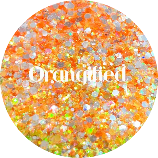 Polyester Glitter - Orangified by Glitter Heart Co.&trade; {1}