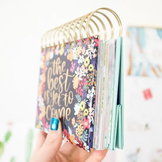 bloom daily planners Inspirational Perpetual Desk Easel, The Best is Yet to Come {6}