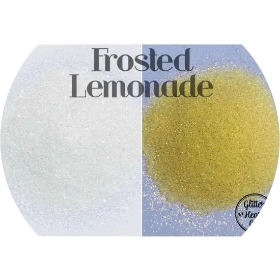 Polyester Glitter - Frosted Lemonade UV Color Changing by Glitter Heart Co.&trade; {1}