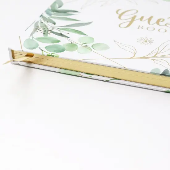 bloom daily planners Guest Book, 7" x 9", Eucalyptus {3}