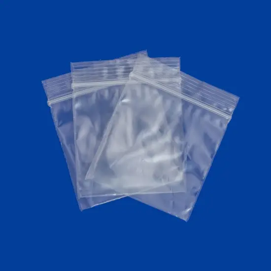 Clear Plastic Reclosable Zipper Bags 2x2 (Package of 100) {3}