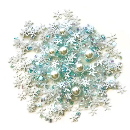 Buttons Galore Sparkletz DIY Craft Embellishments 30 Grams - 3 Packs of Avalanche {1}