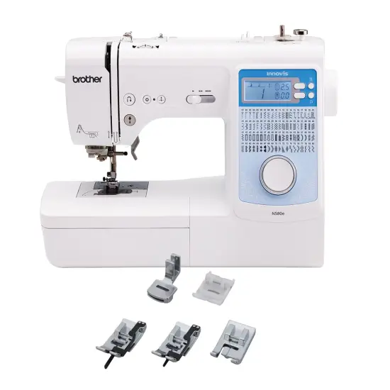 Brother Innov-is NS80E Sewing Machine With Foot Kit Bundle {1}