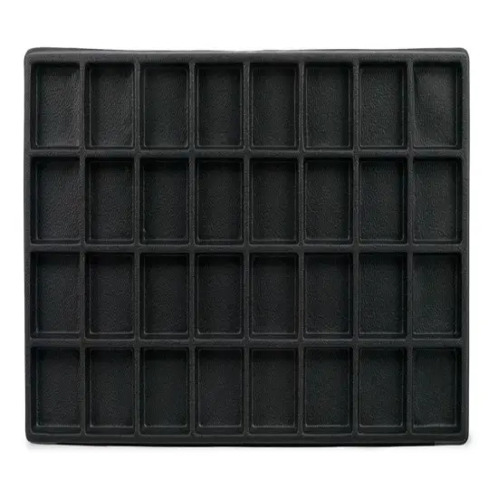 Plastic Tray Standard Size 4x8 Black {1}
