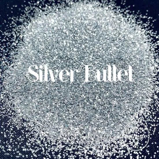 Polyester Glitter - Silver Bullet by Glitter Heart Co.&trade; {3}