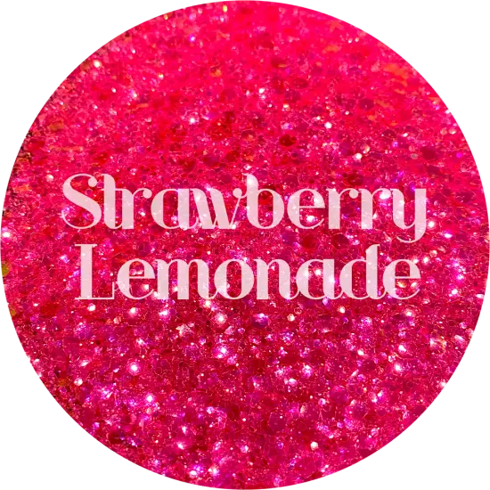 Polyester Glitter - Strawberry Lemonade by Glitter Heart Co.™ {1}
