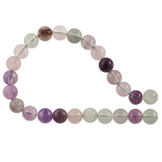 Fluorite Round Beads 6mm (16" Strand) {1}