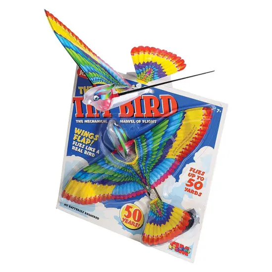 Schylling Flying Bird Mechanical Toy, Wind Up with Moving Wings and 16" Wingspan {3}