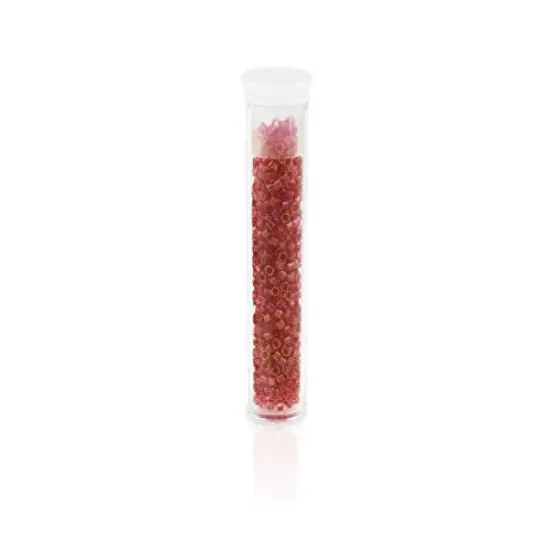 Miyuki Delica Seed Bead 11/0 Transparent Light Raspberry {4}