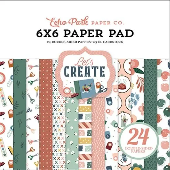 Echo Park Let's Create 6x6 Paper Pad {1}