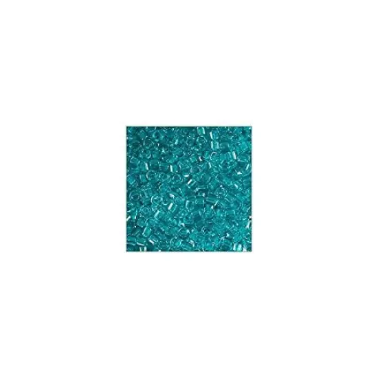 Miyuki Delica Seed Bead 11/0 Transparent Teal {4}