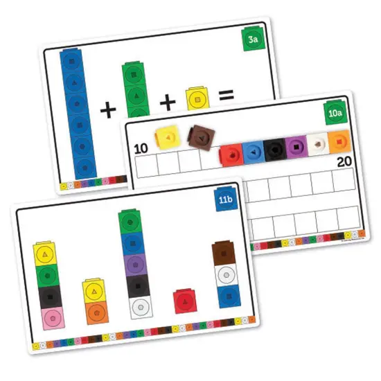 Mathlink&reg; Cubes Early Math Activity Set {2}