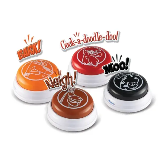 Barnyard Answer Buzzers, Pack of 4 {3}