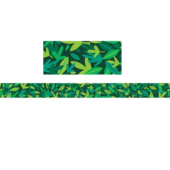 Ranger Rick&reg; Forest Leaves Straight Border Trim, 35 Feet Per Pack, 6 Packs {3}