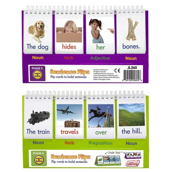 Sentence Flips, Double-Sided Sentence Building Flip Chart, Pack of 3 {2}