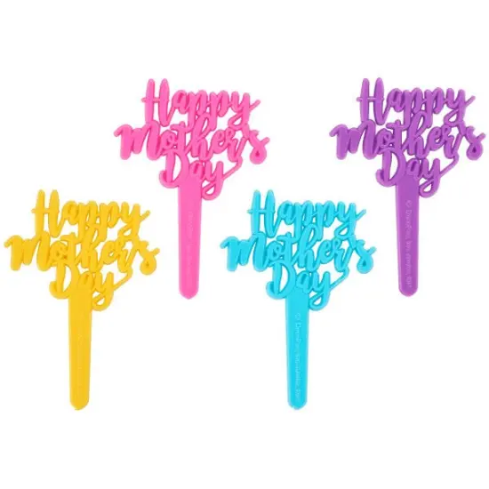 Bright Mother's Day DecoPics Cupcake Decoration, 12ct {2}