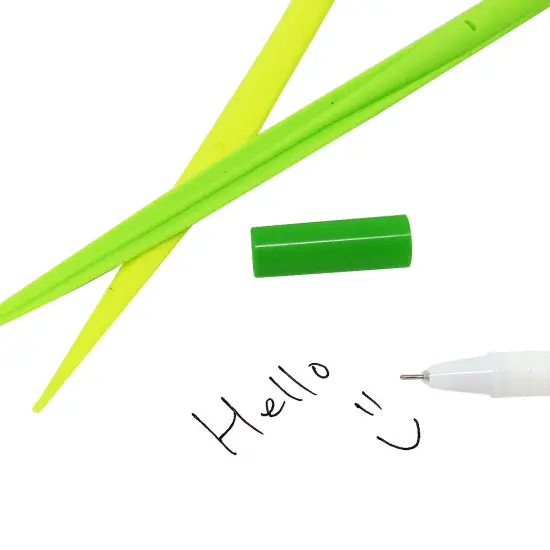 Wrapables Gel Pens School Office Supplies (12 pack), Grass Blades {2}
