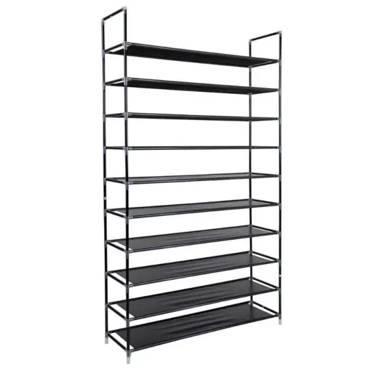 10 Tier 50 Pairs Shoe Rack Organizer Storage Shelf {1}