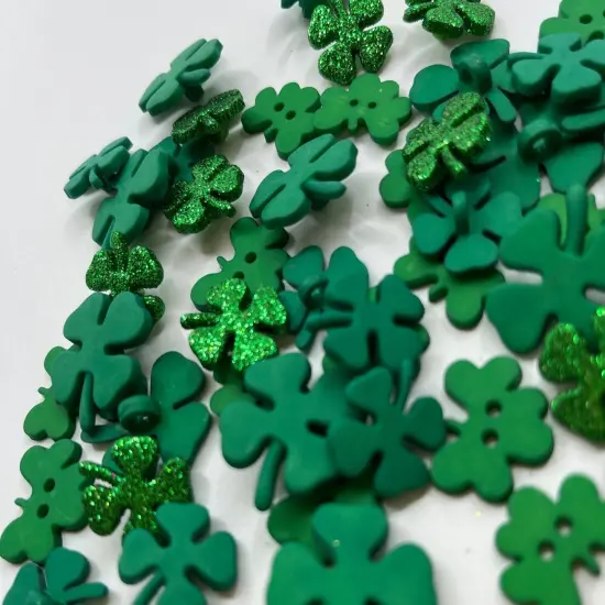 Buttons Galore Shamrock Button Super Value Pack for DIY Craft and Sewing Projects {2}