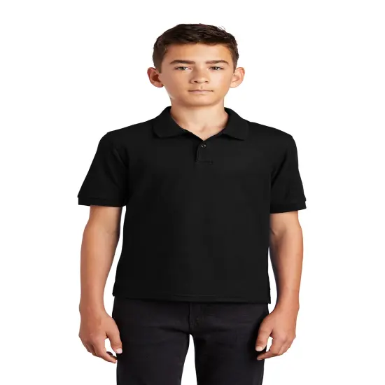 Polo Shirt for Youth's Trendy Fashion | RADYAN&reg; Black {1}