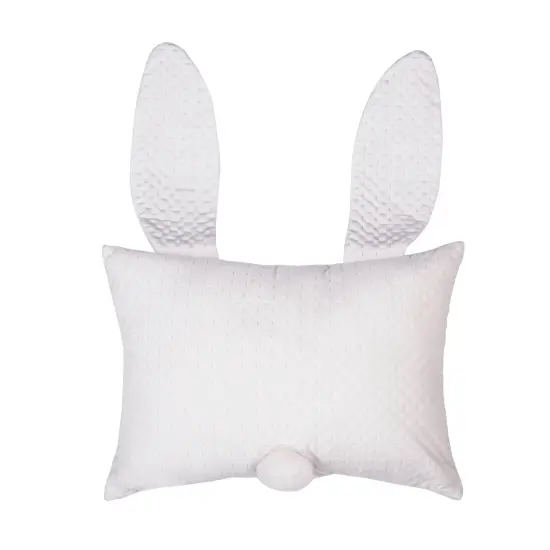 Boy Easter Bunny w/ Flap Ears Decorative Accent Pillow, 13" x 18" {3}