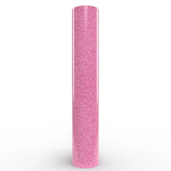 Glitter 11.8" x 24" Sheet Flamingo {1}