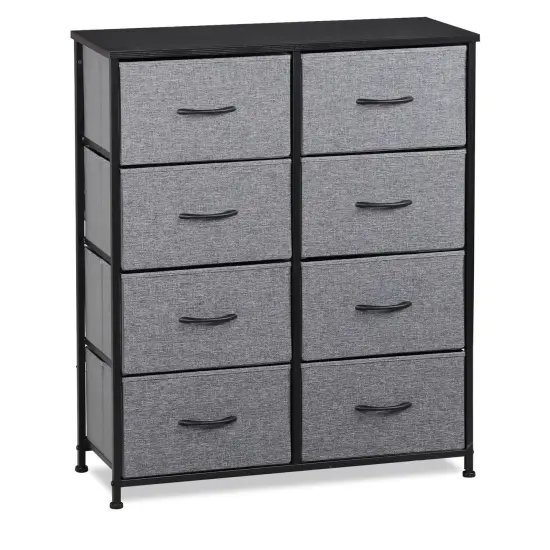 8 Drawer Vertical Dresser Storage Tower Organizer . {1}
