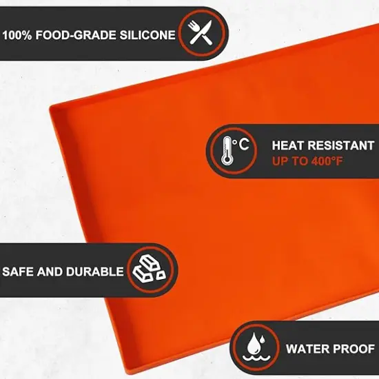 SJSJsuit Heavy Duty Silicone Griddle Cover Mat for Blackstone-36 inch {3}