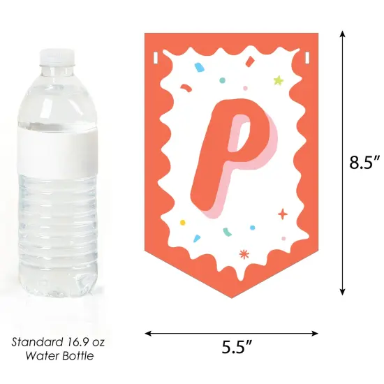 Big Dot of Happiness Party Time - Happy Birthday Party Bunting Banner - Party Decorations - Party Party Party {4}