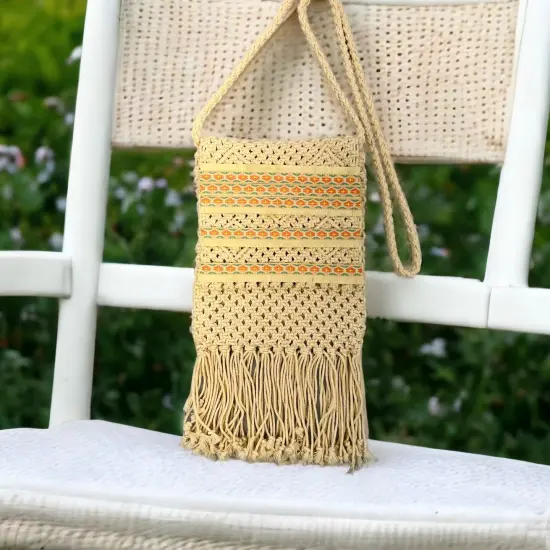 3/4" Bailey Iron-On, Versatile Fringe Trim, 10-Yard Cut, Yellow Multi {5}