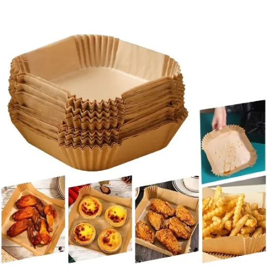Disposable Non-Stick Parchment Paper Liners for Air Fryer {2}