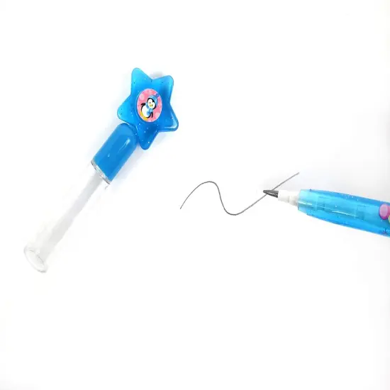 TINYMILLS 24 Pcs Penguins Multi Point Stackable Push Pencil Assortment with Eraser for Winter Themed Party Favor Ice Skating Party Favors Classroom Rewards {4}