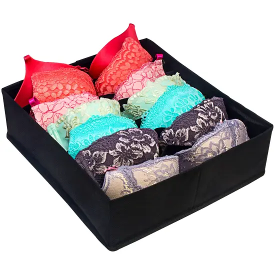 Sorbus Set of 4 Foldable Drawer Dividers, Storage Boxes, Closet Organizers, Under Bed Organizer {2}