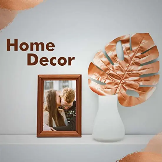 100 Pieces Copper Leaf Sheets - Real Copper Foil Leaves 14x14 cm Metallic Rose Gold Leaf for Craft DIY Proejcts, Paintings, Gilding, Furniture, Makeup & Nail Art&hellip; {5}