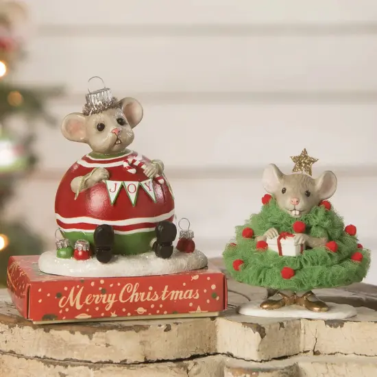 Nibbles in Ornament 4.75" {5}