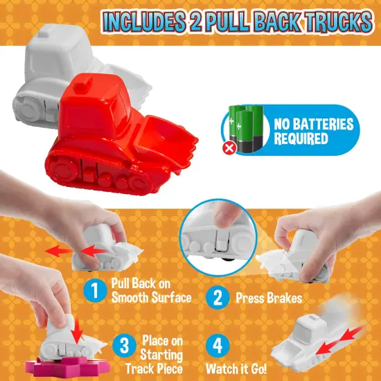 Power Your Fun Jumbo Maze Builder Track Set- 46pc {5}