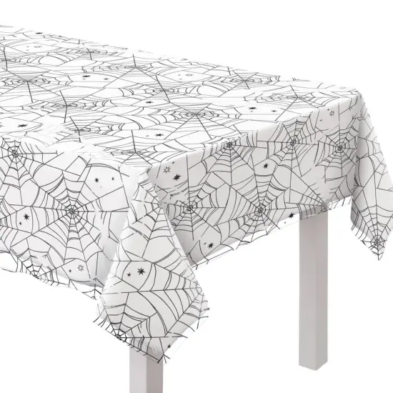 Spider Web Night Clear Tablecover, 1ct {1}