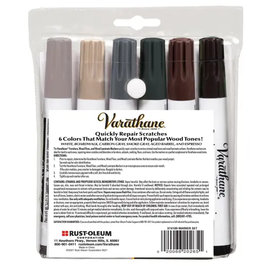 Wood Stain Repair Marker Kit, Assorted Cool Tone {1}
