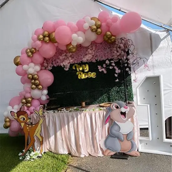 50 Pack 12 Inches Party Balloons Helium Balloons for Girl Baby Shower Birthday Bridal Shower Wedding Party Decorations Supplies {4}