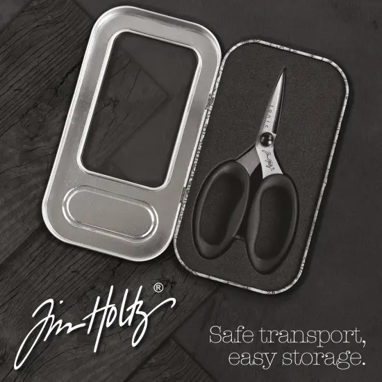 Tim Holtz 5" Haberdashery Snip Sewing Scissors, Professional Grade All Purpose Scissors for Cutting Fabric, Crafting and Sewing {6}