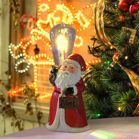 Christmas Resin Santa Light {4}